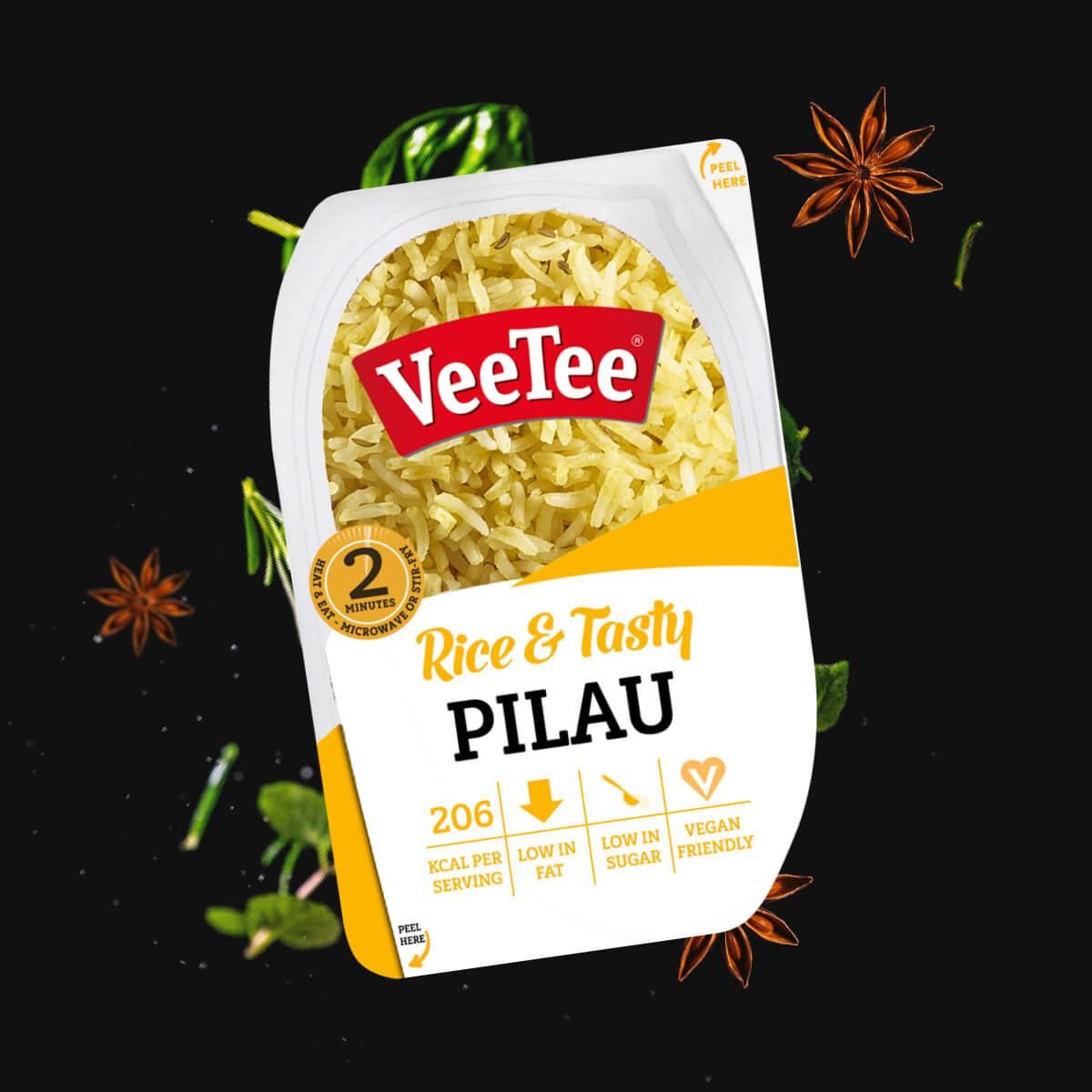 Pilau | Veetee Microwave Rice 